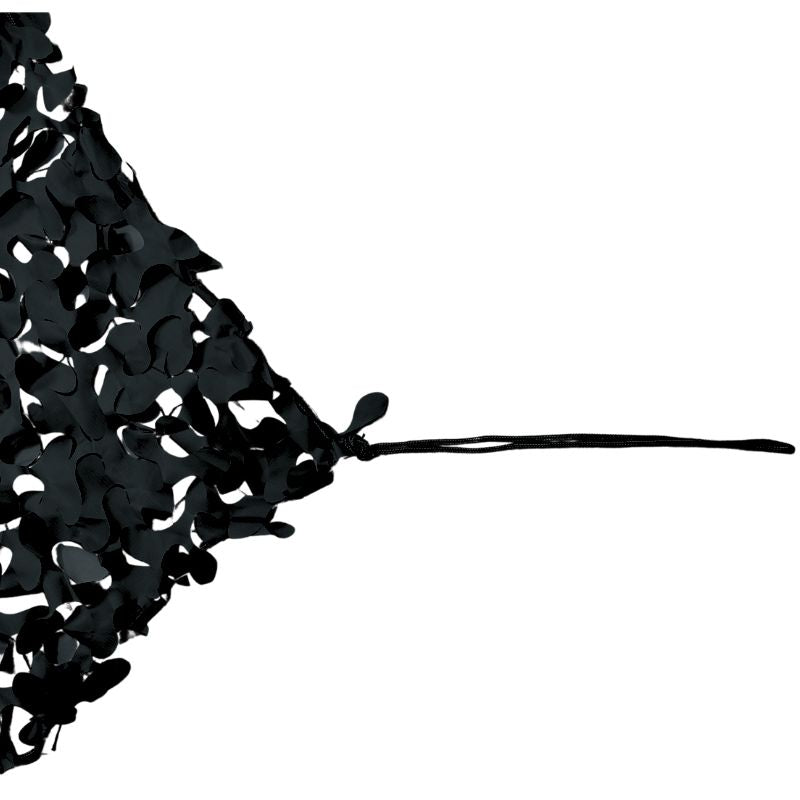 Filet de camouflage renforcé noir